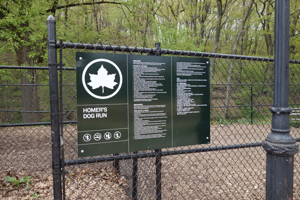 Dog Run at Inwood Hill Park